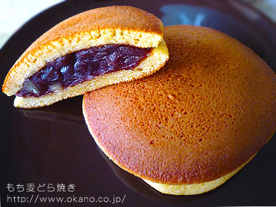 もち麦どら焼き（写真）